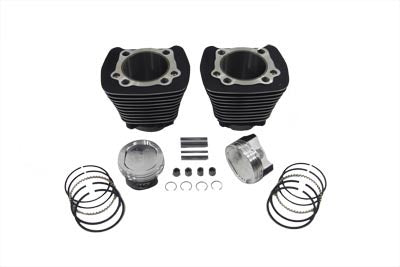 V-Twin Manufacturing 1200cc Cylinder and Piston Conversion Kit Black - additional view 3