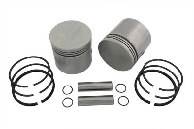 V-Twin Manufacturing 3-7/16 Piston Set.010 Oversize - additional view 2