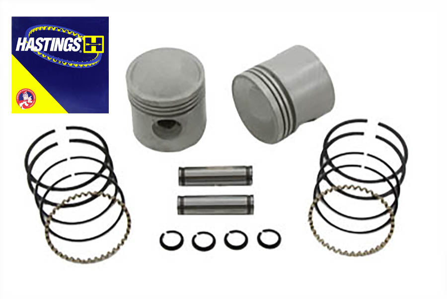 V-Twin Manufacturing 61 Overhead Valve 3-5/16" Piston Set Standard Size