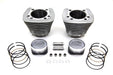 V-Twin Manufacturing 1200cc Cylinder and Piston Conversion Kit Silver