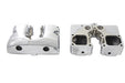 V-Twin Manufacturing Shovelhead Rocker Box Cover Set Chrome - additional view 3