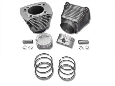V-Twin Manufacturing 1200cc Cylinder and Piston Conversion Kit Silver - additional view 3