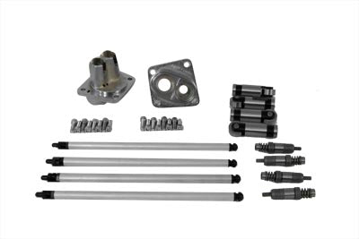 V-Twin Manufacturing Hydraulic Tappet Block Kit Zinc Finish - additional view 2