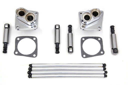 V-Twin Manufacturing Solid Tappet Kit Chrome Finish