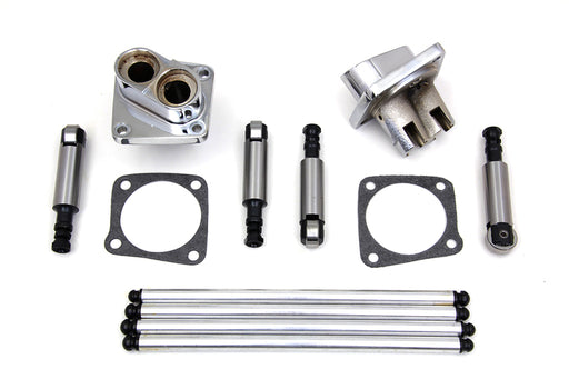 V-Twin Manufacturing Solid Tappet Kit Chrome Finish - additional view 2