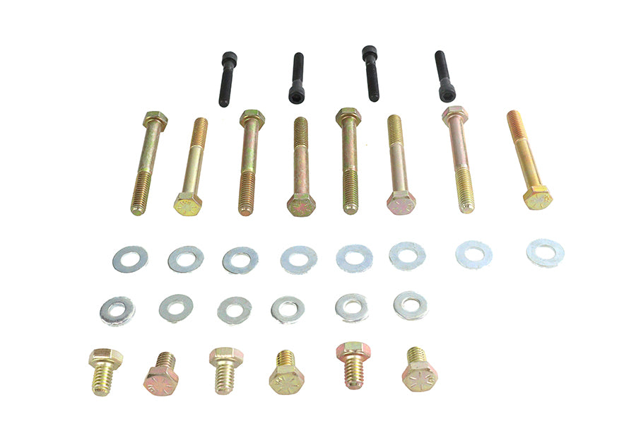 V-Twin Manufacturing Lower Rocker Box Cover Hardware