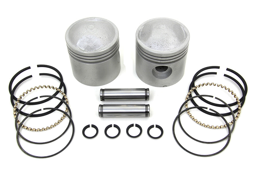 V-Twin Manufacturing 3-5/16 Piston Set.030 Oversize