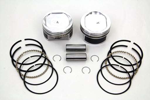 V-Twin Manufacturing 883cc to 1200 cc Conversion Piston Set Standard 3.498", " - additional view 2