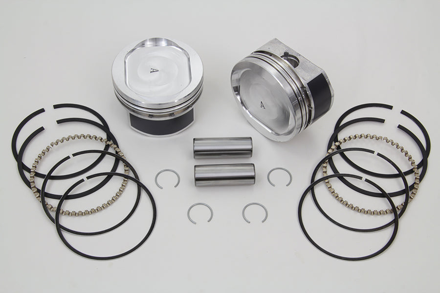 V-Twin Manufacturing 883cc to 1200 cc Conversion Piston Set Standard 3.498", " - additional view 3