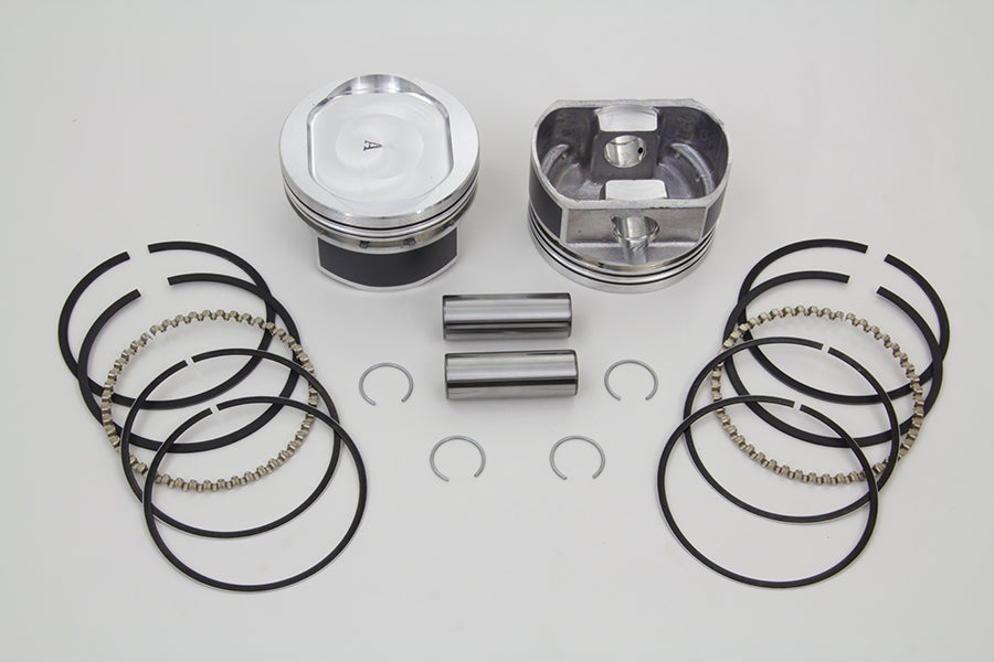 V-Twin Manufacturing 883cc to 1200 cc Conversion Piston Set Standard 3.498", " - additional view 4