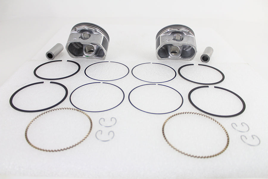 V-Twin Manufacturing 103 Twin Cam Piston Kit - additional view 3