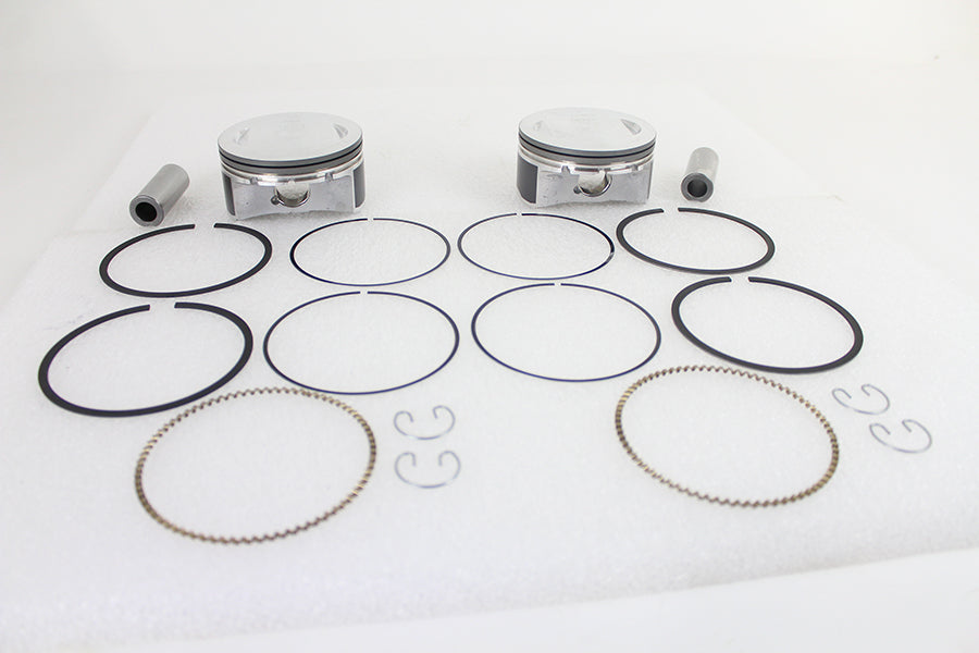 V-Twin Manufacturing 103 Twin Cam Piston Kit - additional view 4