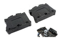 V-Twin Manufacturing Black Titanium TC-88 Rocker Box Cover Set - additional view 2
