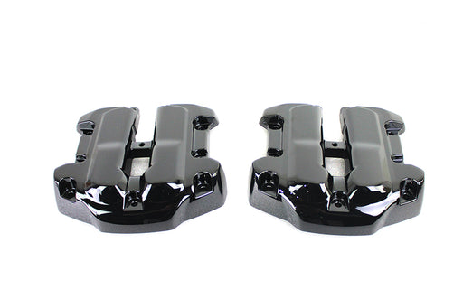 V-Twin Manufacturing M8 Titanium Rocker Box Cover Set
