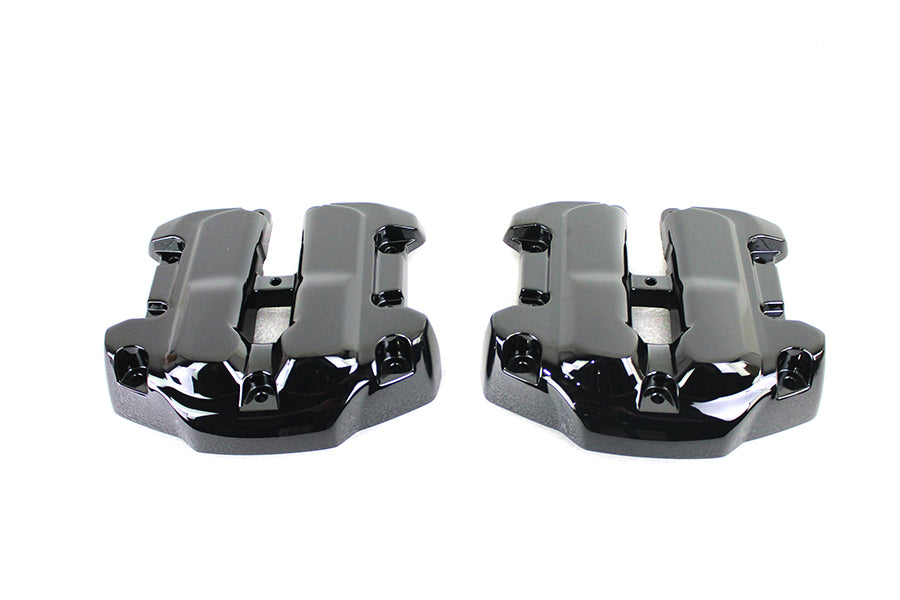 V-Twin Manufacturing M8 Titanium Rocker Box Cover Set