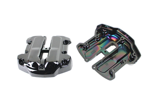 V-Twin Manufacturing M8 Titanium Rocker Box Cover Set - additional view 2