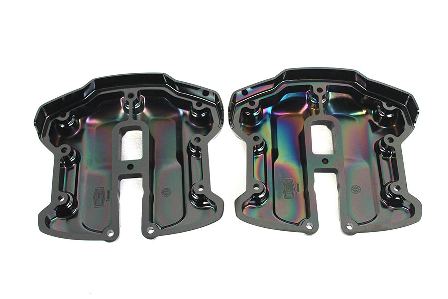 V-Twin Manufacturing M8 Titanium Rocker Box Cover Set - additional view 4