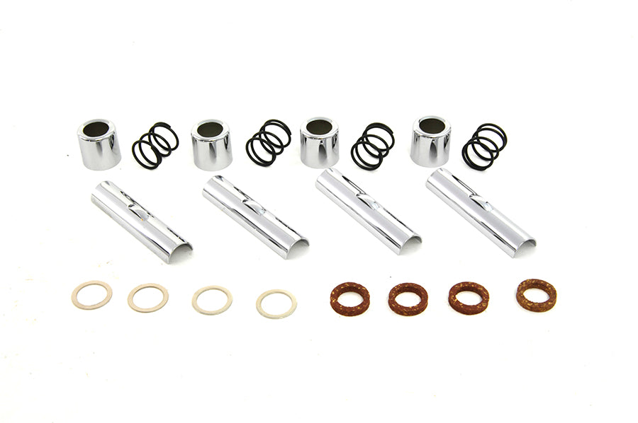 V-Twin Manufacturing Pushrod Cover Cup and Clip Kit