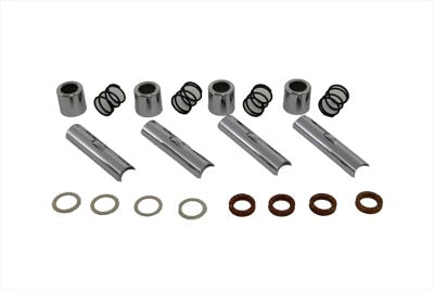 V-Twin Manufacturing Pushrod Cover Cup and Clip Kit