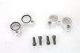 V-Twin Manufacturing XL Tappet Base Set Natural Alloy