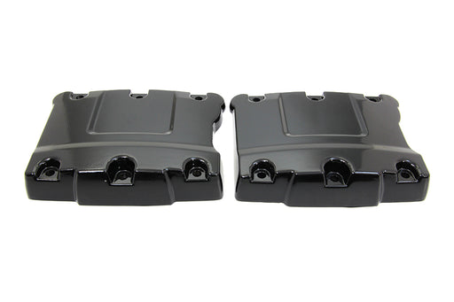 V-Twin Manufacturing Top Rocker Box Gloss Black Cover Set - additional view 2