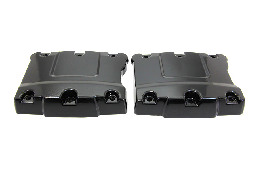 V-Twin Manufacturing Top Rocker Box Gloss Black Cover Set - additional view 2