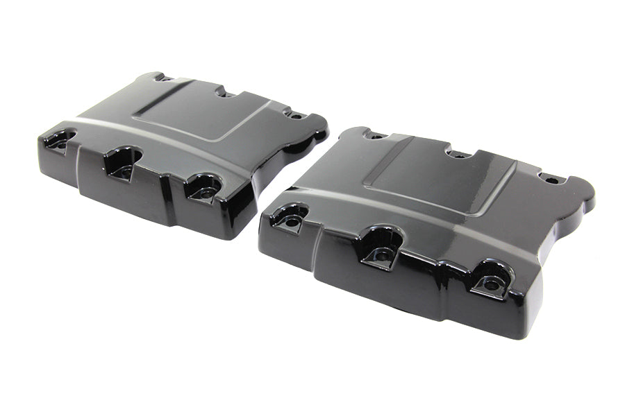 V-Twin Manufacturing Top Rocker Box Gloss Black Cover Set - additional view 3