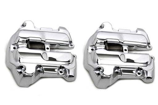 V-Twin Manufacturing M8 Rocker Box Cover Set Chrome