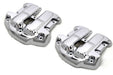 V-Twin Manufacturing M8 Rocker Box Cover Set Chrome - additional view 2