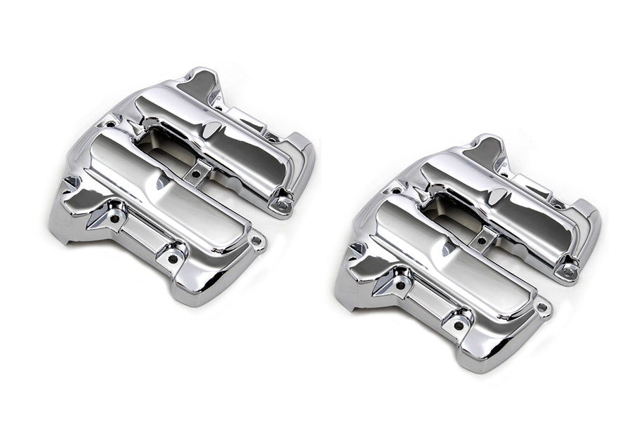 V-Twin Manufacturing M8 Rocker Box Cover Set Chrome - additional view 3