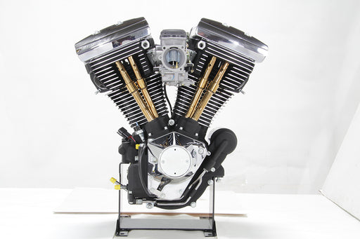 V-Twin Manufacturing Pushrod Cover Kit Titanium - additional view 2