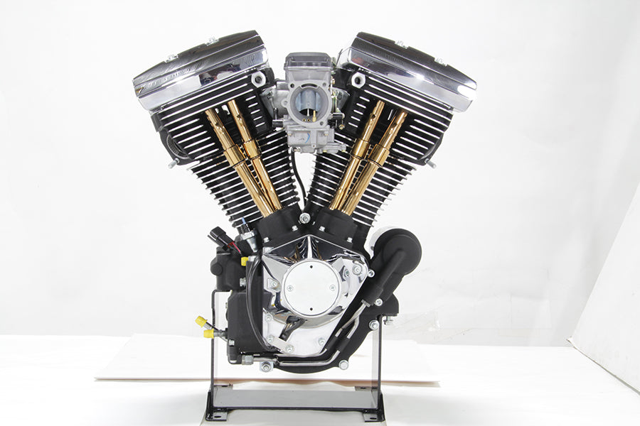 V-Twin Manufacturing Pushrod Cover Kit Titanium - additional view 2