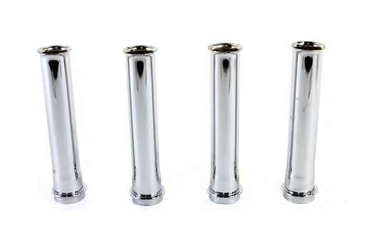 V-Twin Manufacturing M8 Lower Pushrod Cover Set Chrome - additional view 2