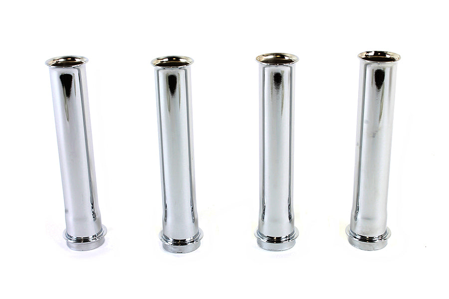 V-Twin Manufacturing M8 Lower Pushrod Cover Set Chrome - additional view 2