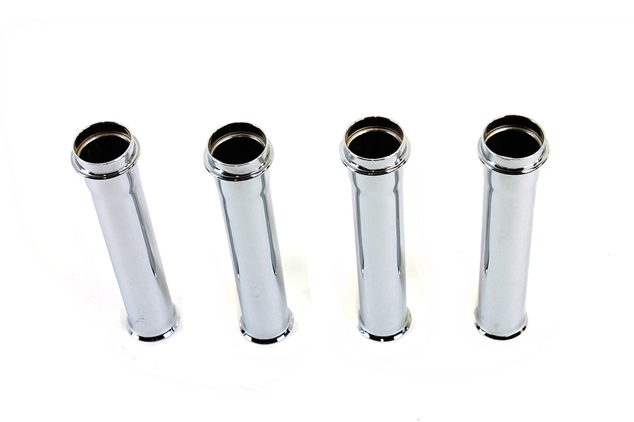 V-Twin Manufacturing M8 Lower Pushrod Cover Set Chrome - additional view 4