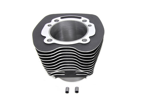 V-Twin Manufacturing 103 Twin Cam Stock Replacement Cylinder Black