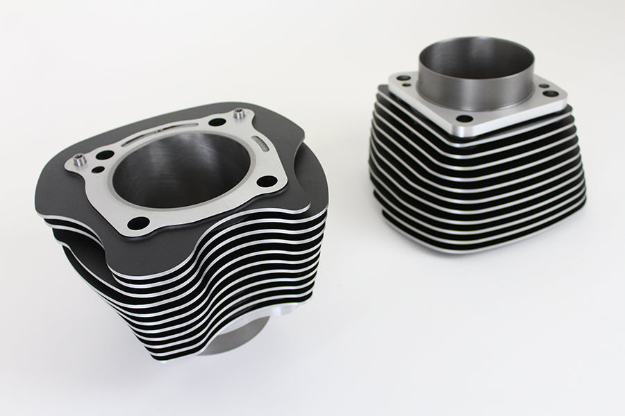 V-Twin Manufacturing M-8 Big Bore Black Cylinder Set - additional view 2
