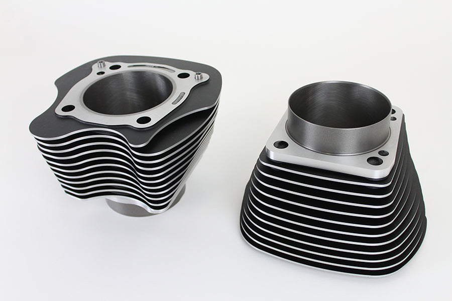 V-Twin Manufacturing M-8 Big Bore Black Cylinder Set - additional view 3