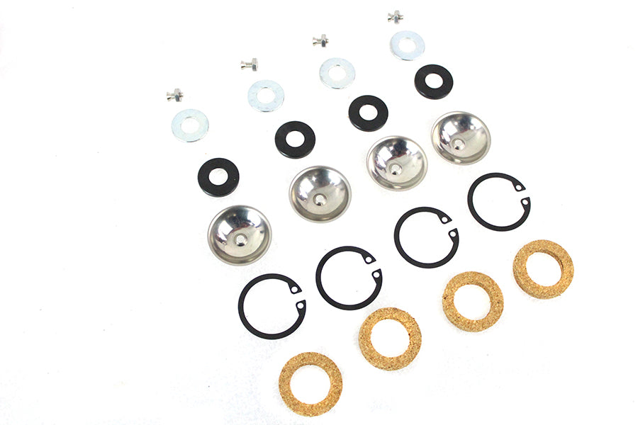 V-Twin Manufacturing 1936 Knucklehead Rocker Nut Kit - additional view 3