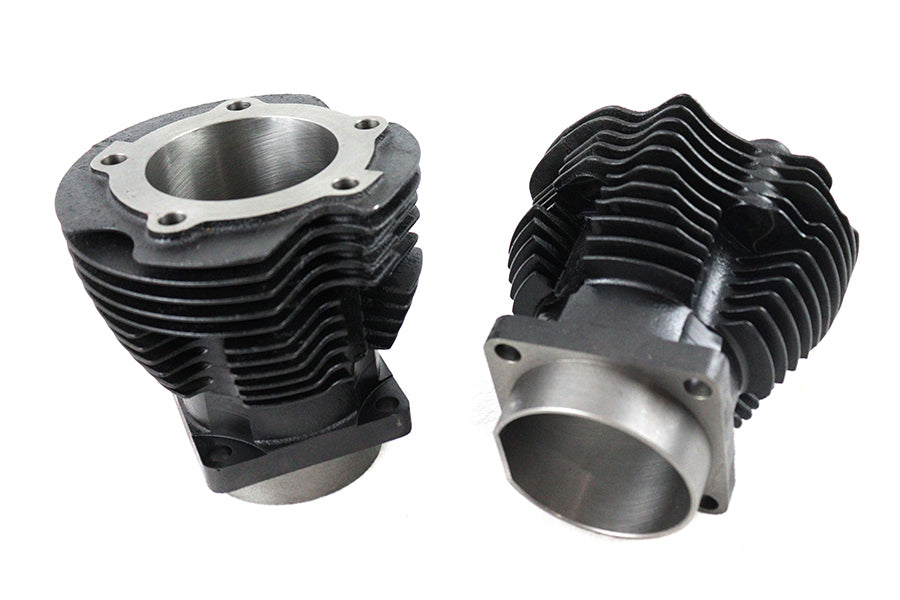 V-Twin Manufacturing Replica 74 Knucklehead Cylinder Set Black - additional view 2