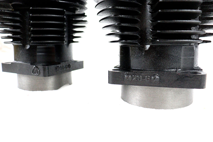 V-Twin Manufacturing Replica 74 Knucklehead Cylinder Set Black - additional view 4