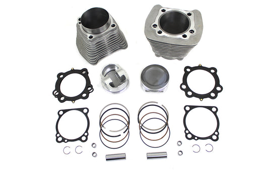 V-Twin Manufacturing 1270cc Cylinder and Piston Conversion Kit Silver - additional view 2