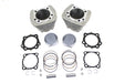 V-Twin Manufacturing 1270cc Cylinder and Piston Conversion Kit Silver