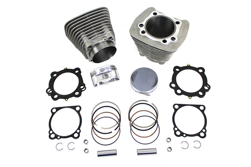 V-Twin Manufacturing 1270cc Cylinder and Piston Conversion Kit Silver - additional view 2