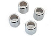 V-Twin Manufacturing Pushrod Cover Cup Set Chrome