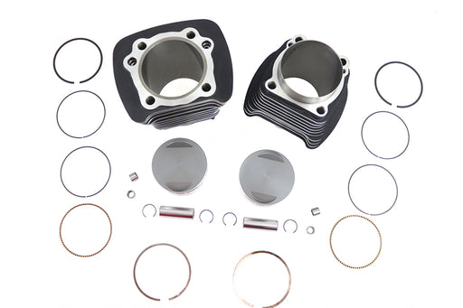 V-Twin Manufacturing 1270cc Cylinder and Piston Conversion Kit Black - additional view 2