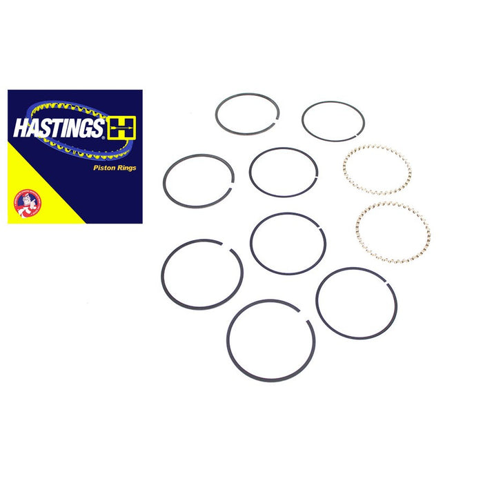 74 Moly Piston Ring Set.005" - Hastings Rings 2M6482-005