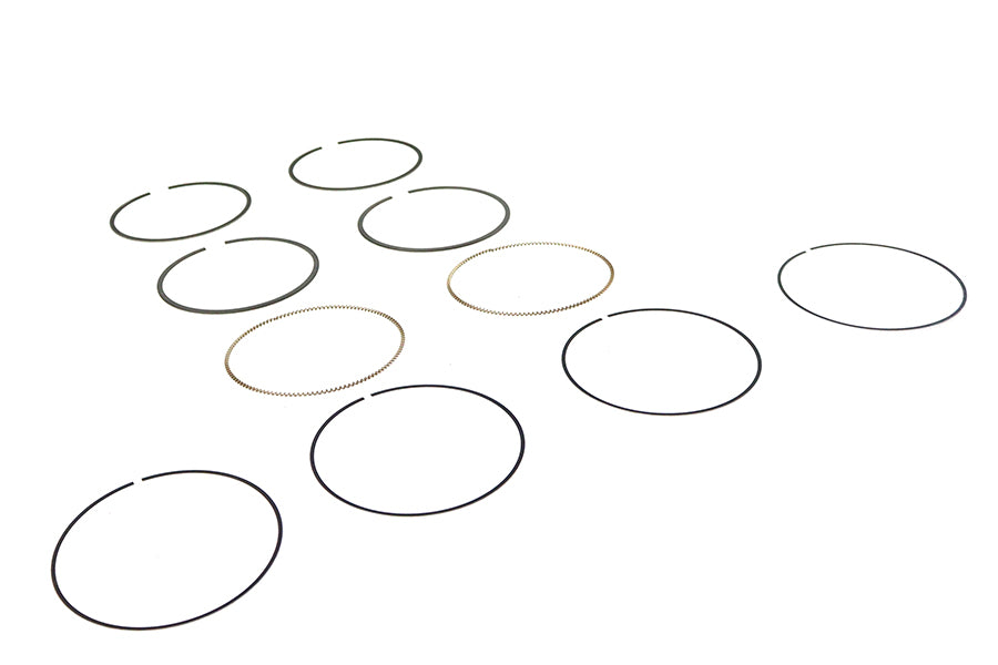 Hastings Rings 107 M8 Moly Piston Ring Set Standard - additional view 2