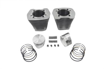 V-Twin Manufacturing 88 Evolution Big Bore Cylinder Kit Silver