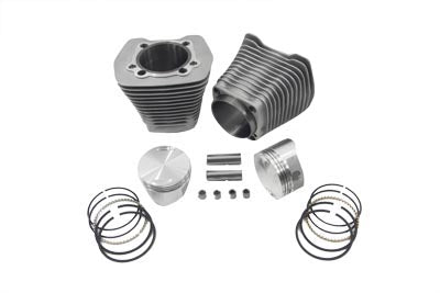 V-Twin Manufacturing 88 Evolution Big Bore Cylinder Kit Silver - additional view 2
